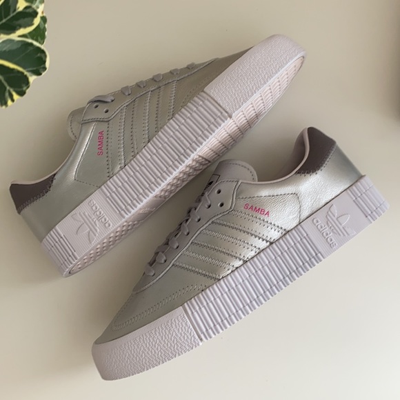New adidas samba rose silver sneakers - Picture 10 of 12